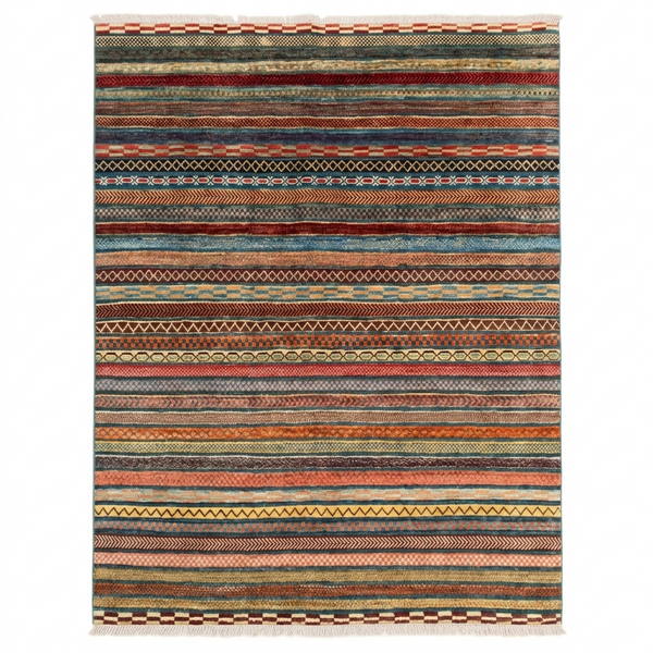 Hand Knotted Modern Wool Rug  245 CM x 198 CM SK#490