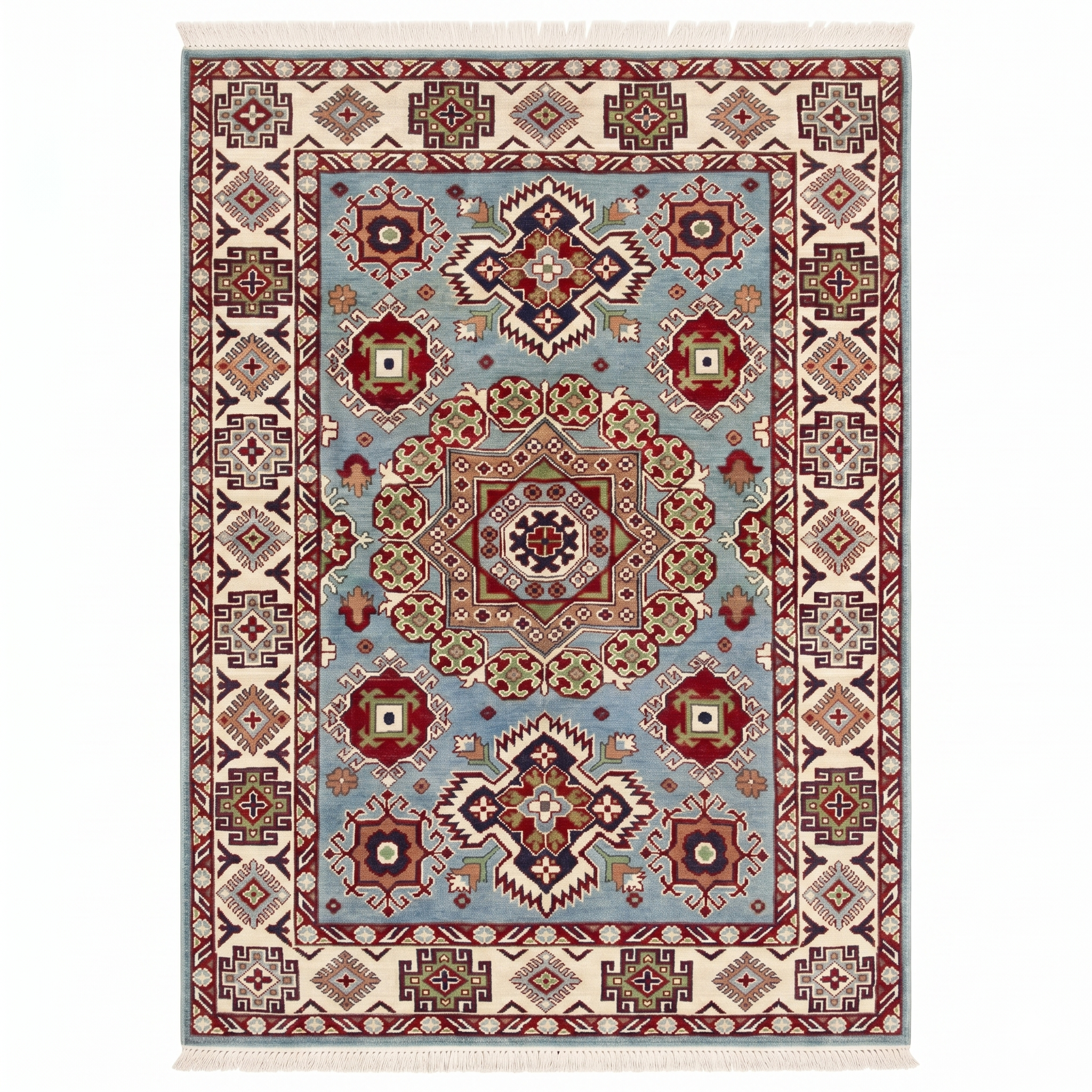 Handmade Traditional Kazak Rug  195 CM x 150 CM  SS#111