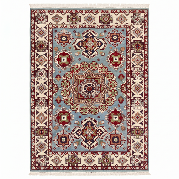 Handmade Traditional Kazak Rug  195 CM x 150 CM  SS#111
