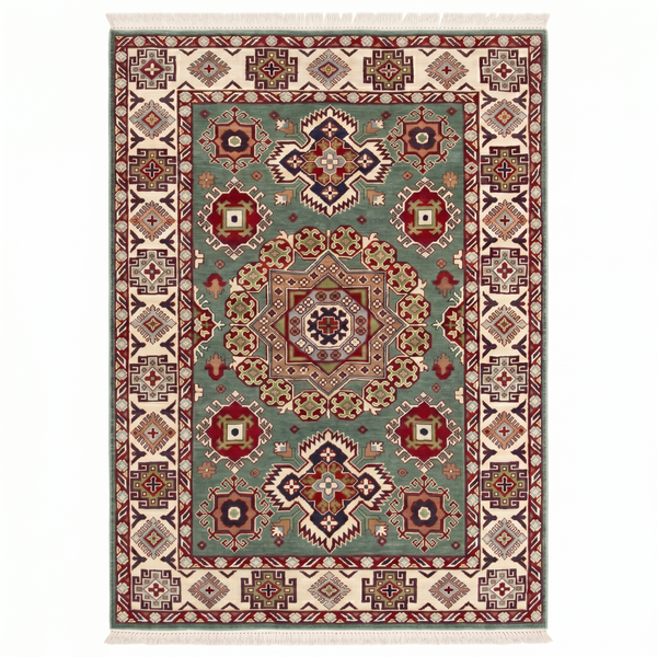 Handmade Traditional Kazak Rug  205 CM x 145 CM SS#112