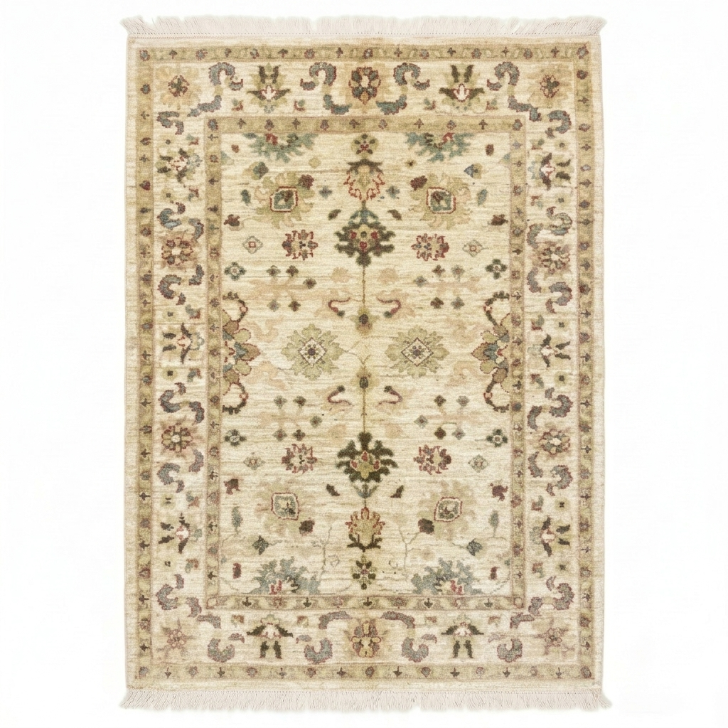 Handmade Fine Quality Chobi Wool Rug   128 CM x 85 CM  SS#63