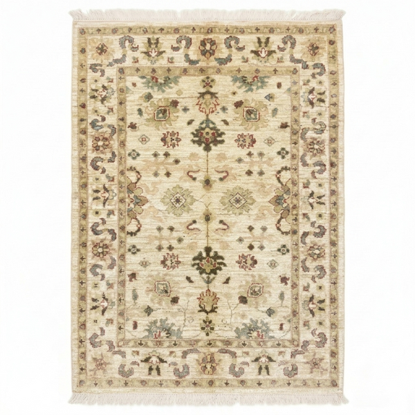 Handmade Fine Quality Chobi Wool Rug   128 CM x 85 CM  SS#63