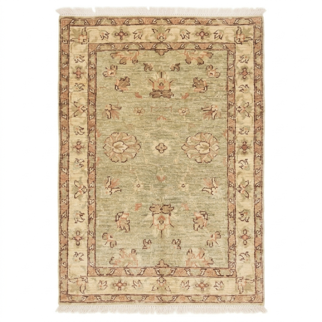 Handmade Fine Quality Chobi Wool Rug  125 CM x 80 CM SS# 65