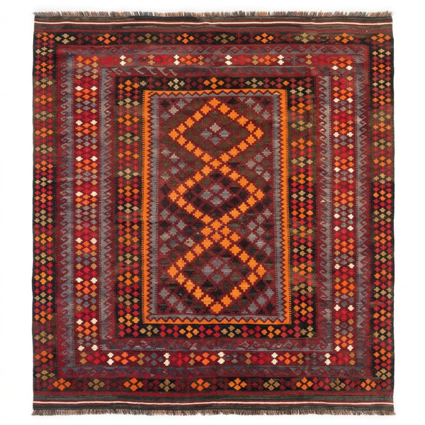 Handmade Afghan Traditional Old Kilim Rug 292 CM x  200 CM  SS# 122