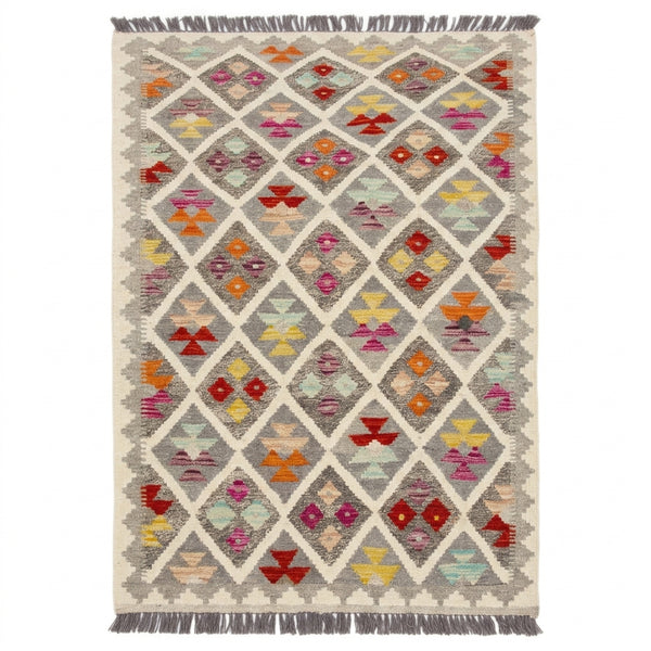 Handmade Afghan Chobi Kilim Rug 157 CM x 102 CM  SS # 07
