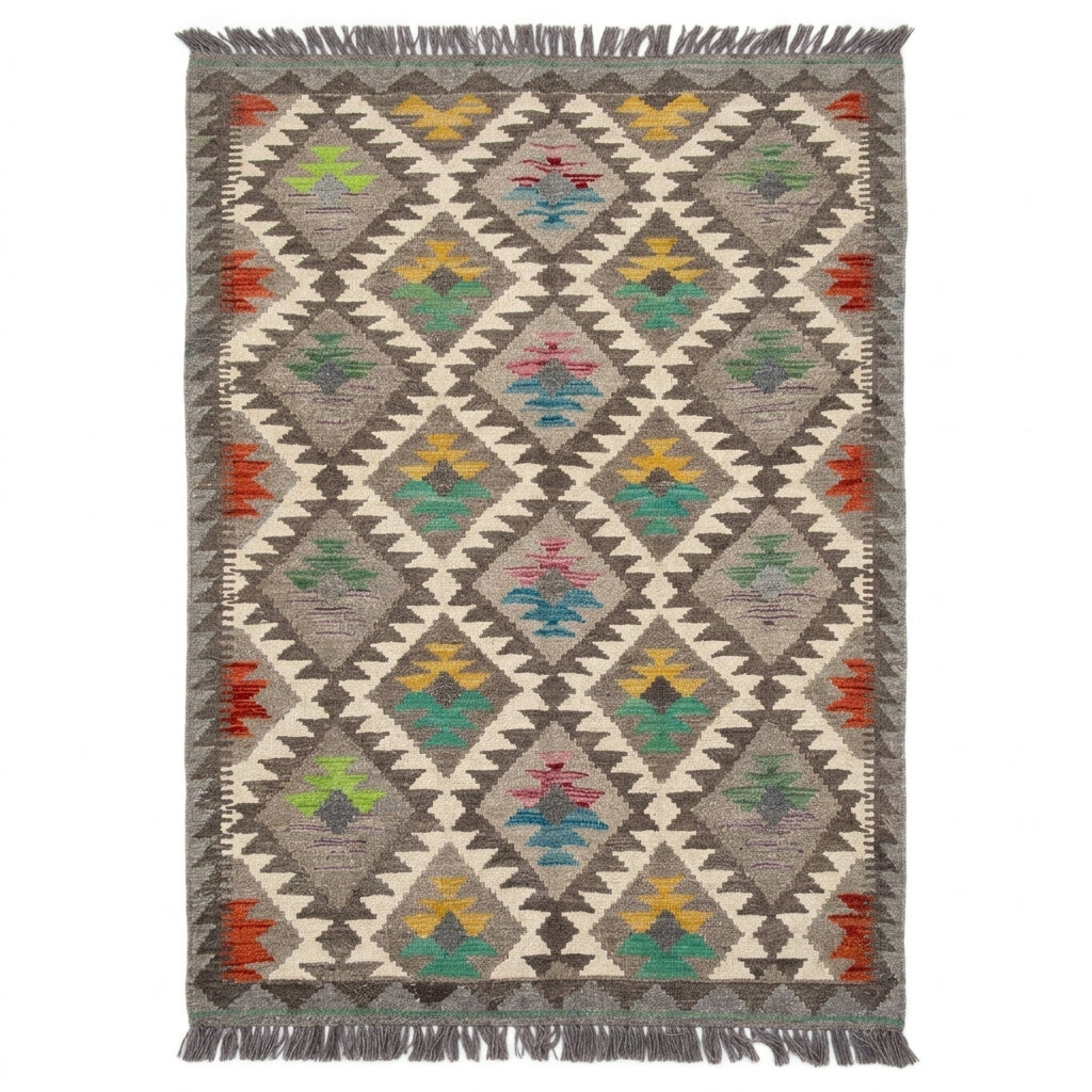 Handmade Afghan Chobi Kilim Rug 163 CM x 100 CM SS # 10