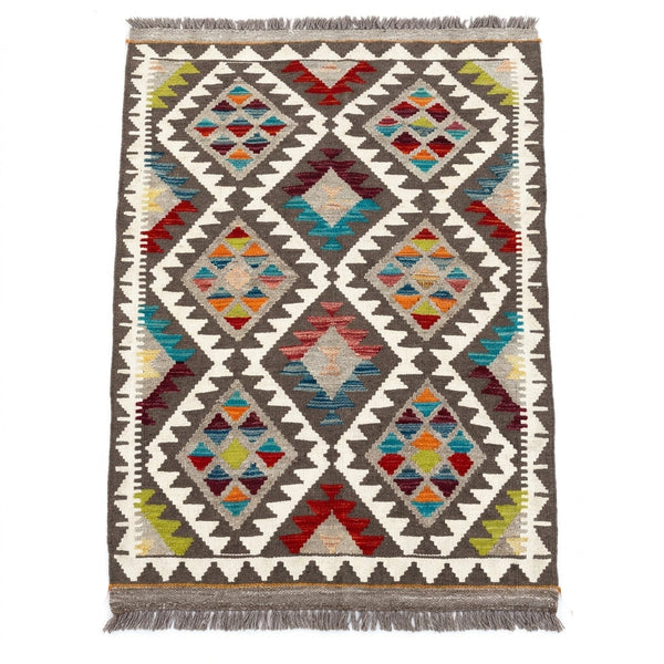 Handmade Afghan Chobi Kilim Rug 149 CM x 95 CM SS # 11