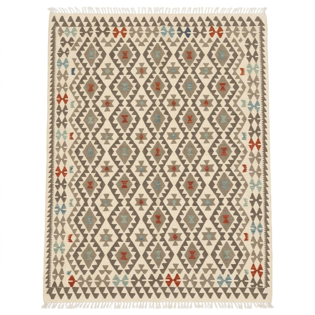 Handmade Afghan Chobi Kilim Rug 296 CM x  200 CM  SS # 151