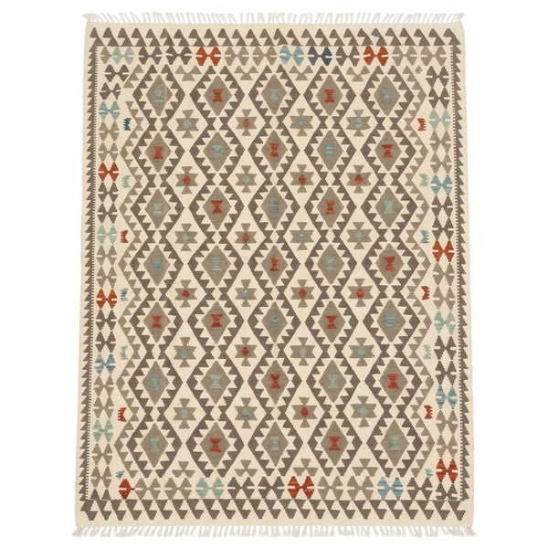 Handmade Afghan Chobi Kilim Rug 296 CM x  200 CM  SS # 151