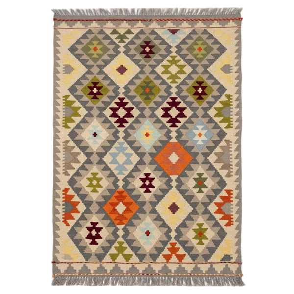 Handmade Afghan Chobi Kilim Rug 153 CM x 97 CM  SS # 15