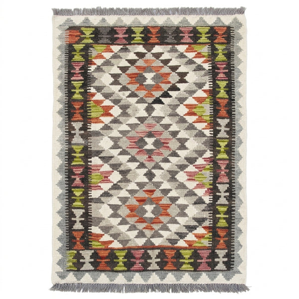 Handmade Afghan Chobi Kilim Rug 120 CM x 81 CM  SS # 18