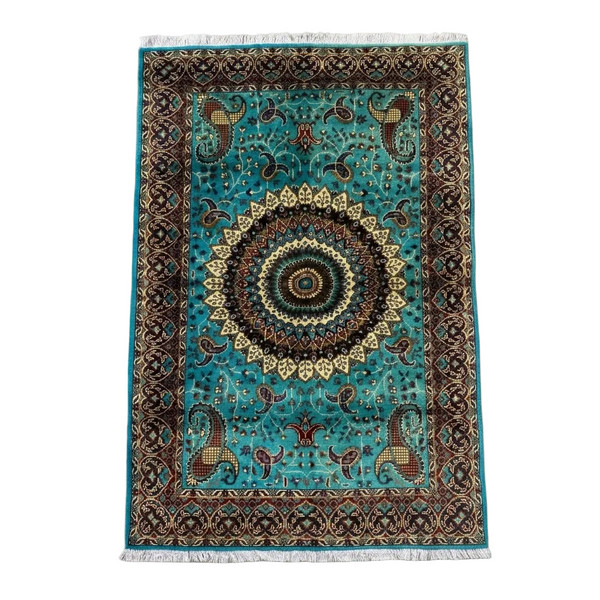 Hand Woven Traditional Rug  156 CM x 101 CM KSM # 274
