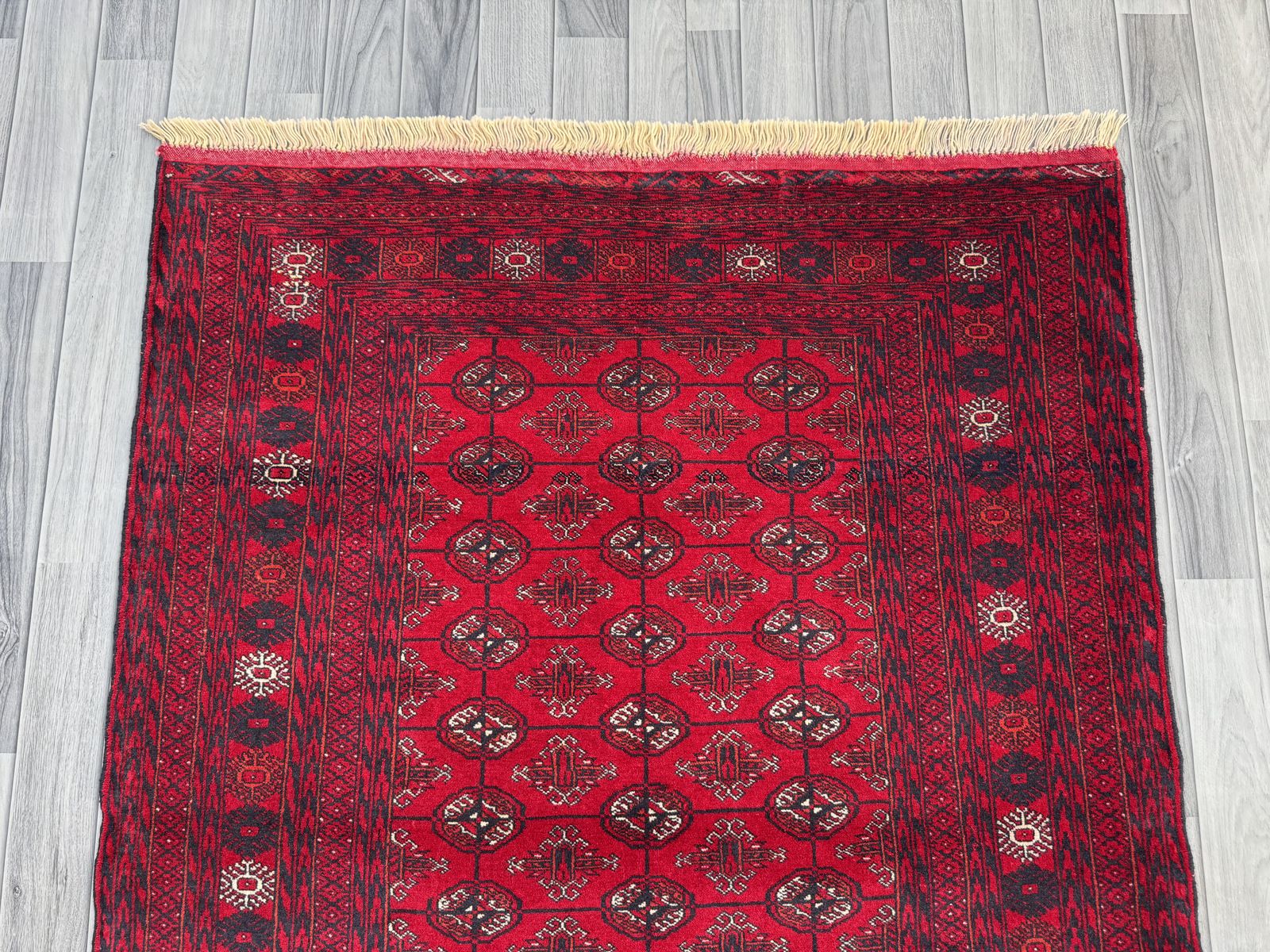 Handmade Afghan Traditional Rug  170 CM x 118 CM SK1396
