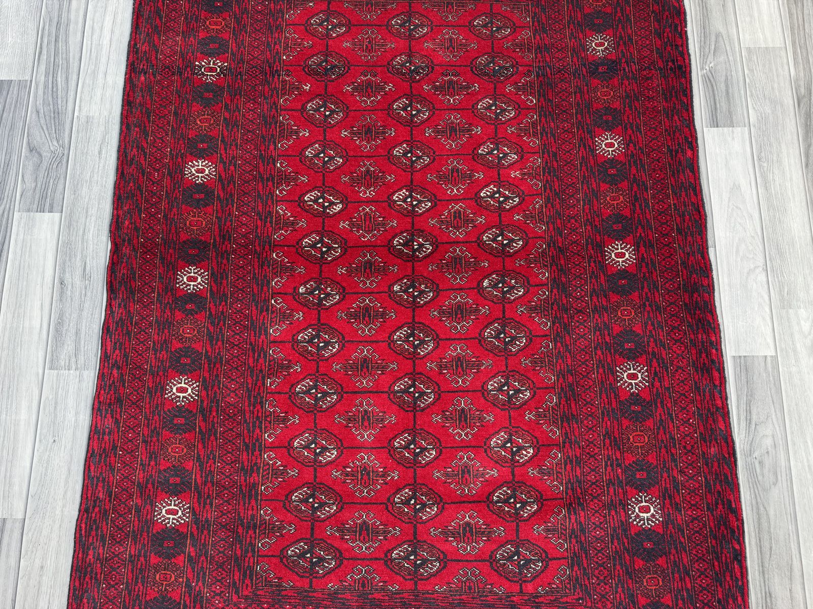 Handmade Afghan Traditional Rug  170 CM x 118 CM SK1396