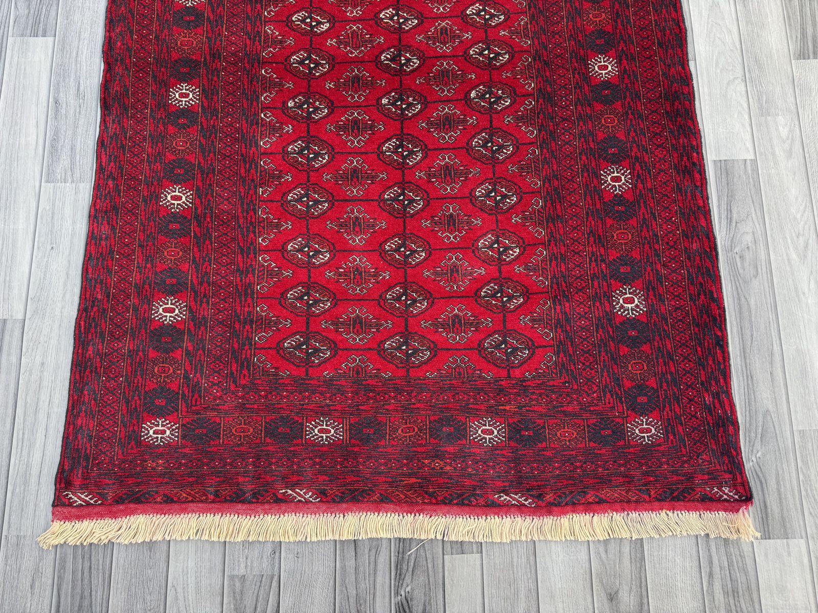 Handmade Afghan Traditional Rug  170 CM x 118 CM SK1396