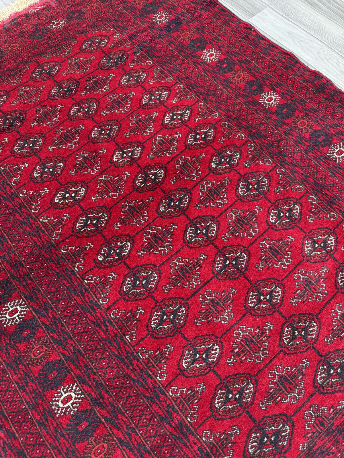 Handmade Afghan Traditional Rug  170 CM x 118 CM SK1396