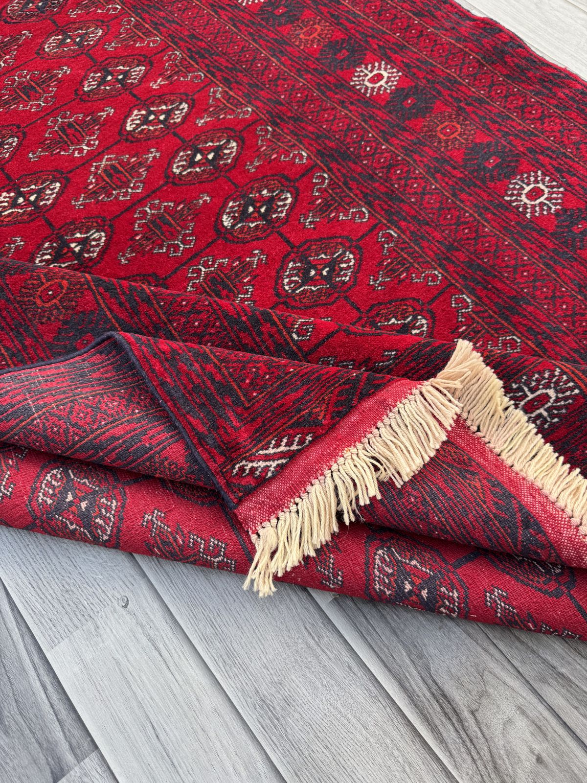 Handmade Afghan Traditional Rug  170 CM x 118 CM SK1396