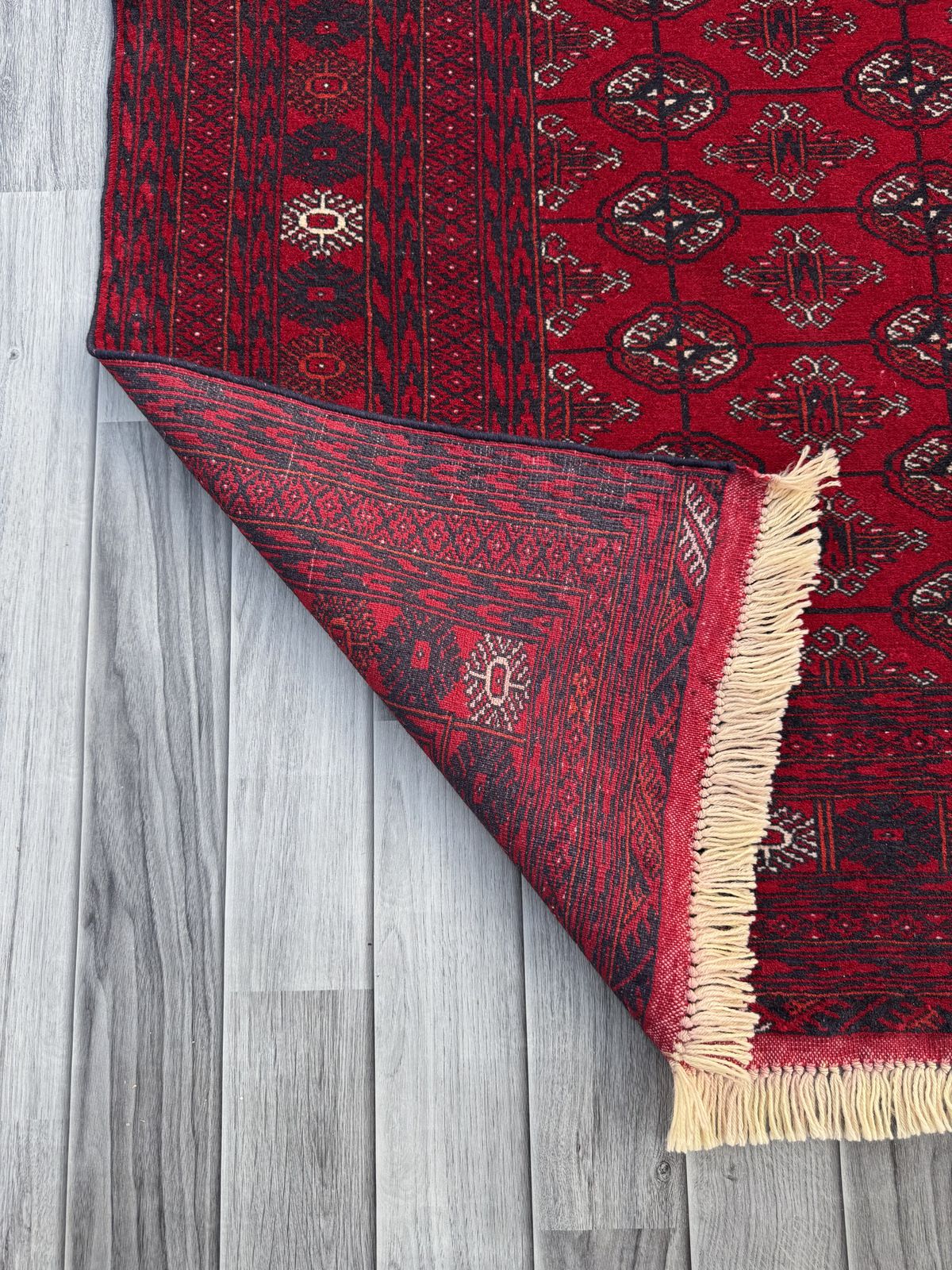 Handmade Afghan Traditional Rug  170 CM x 118 CM SK1396