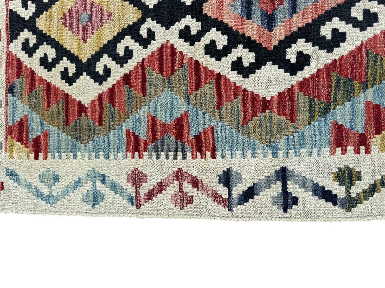 Handmade Afghan Chobi Kilim Runner Rug 132 CM x 83 CM SK # 1428