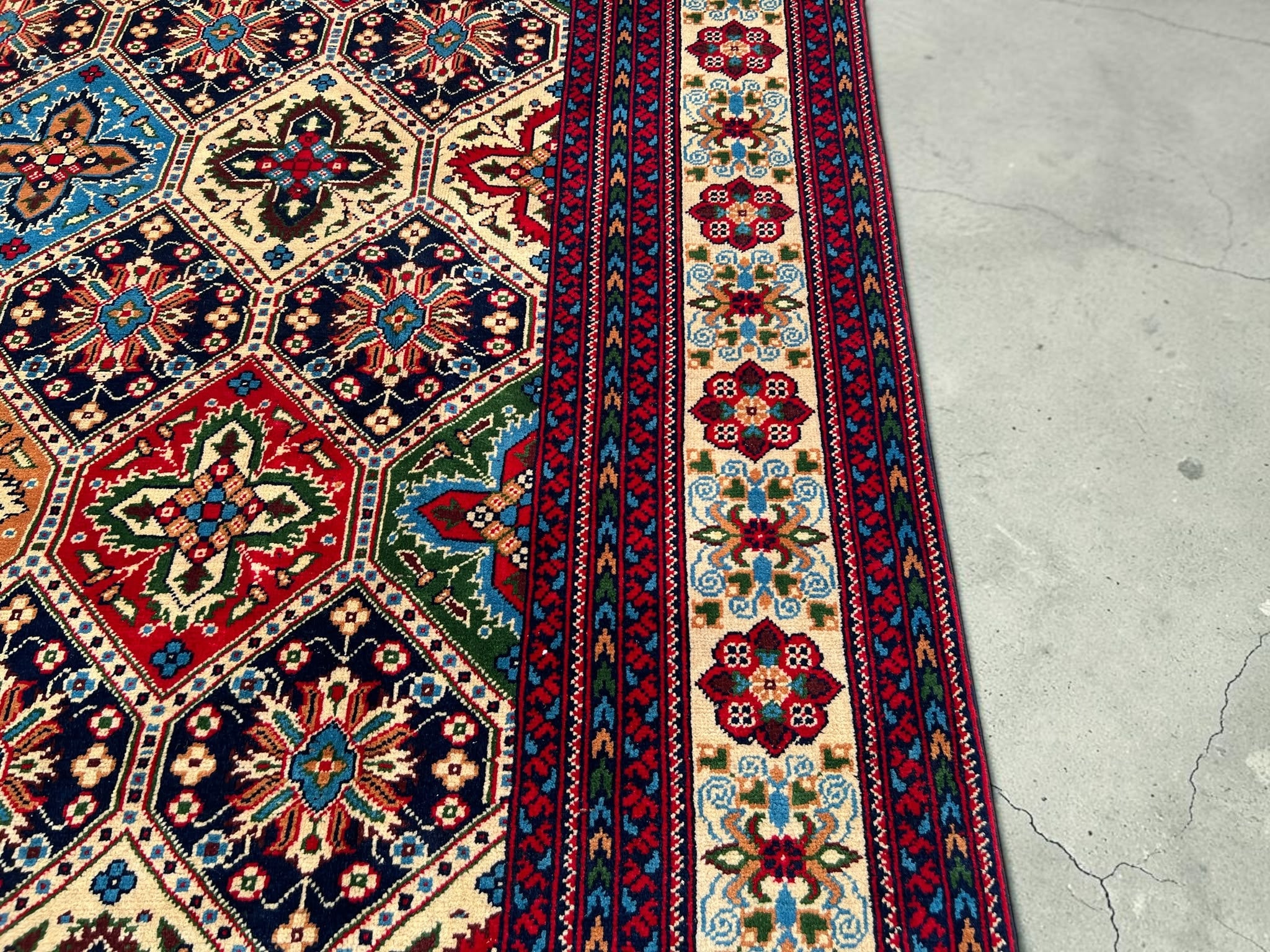 Handmade Afghan Traditional Wool Rug 296 CM x 200 CM SK#2001