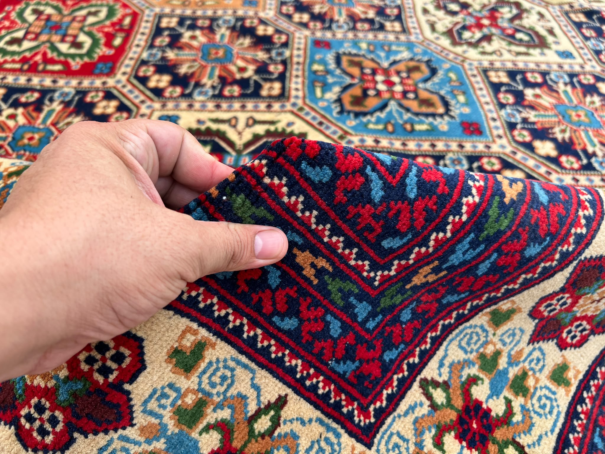 Handmade Afghan Traditional Wool Rug 296 CM x 200 CM SK#2001