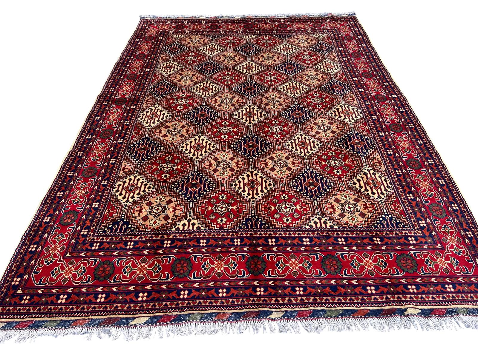 Handmade Afghan Traditional Wool Rug 285 CM x 195 CM SK#2003