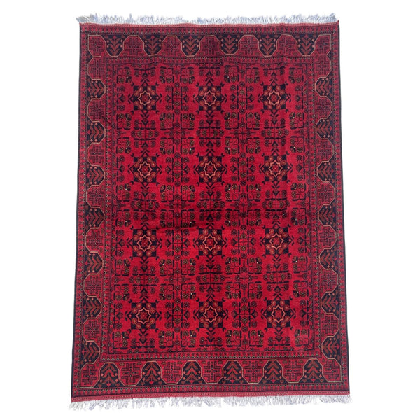 Handmade Afghan Traditional Wool Rug  Size 200 CM x 150 CM SK# 2005