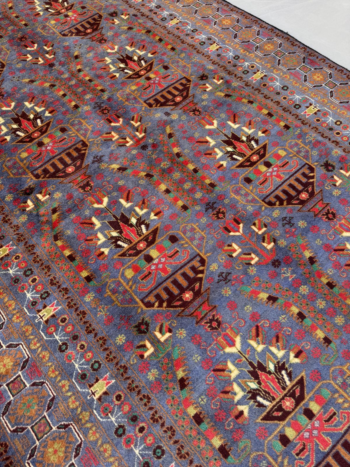 Handmade Afghan Vintage Balochi Rug 316 CM x 192 CM SK#1522