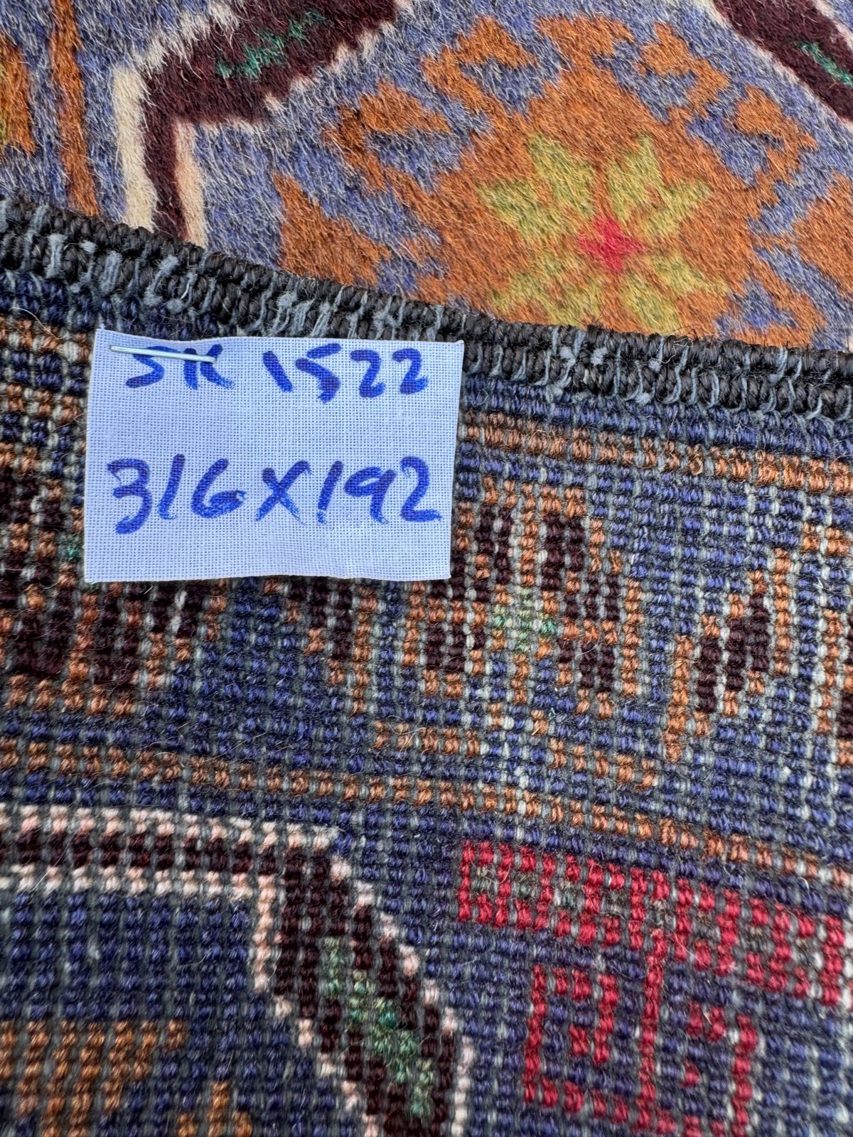 Handmade Afghan Vintage Balochi Rug 316 CM x 192 CM SK#1522