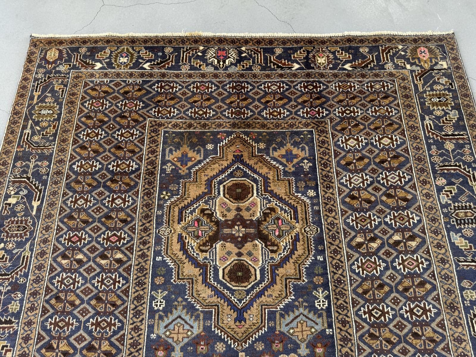 Handmade Afghan Vintage Balochi Rug 293 CM x 206 CM SK#1523