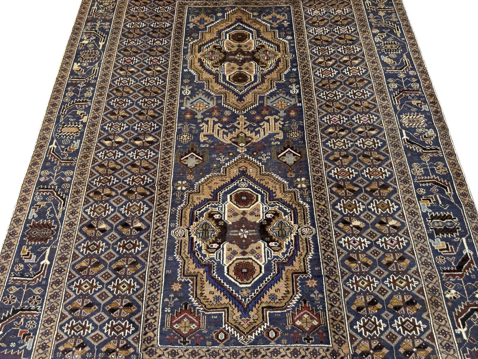 Handmade Afghan Vintage Balochi Rug 293 CM x 206 CM SK#1523