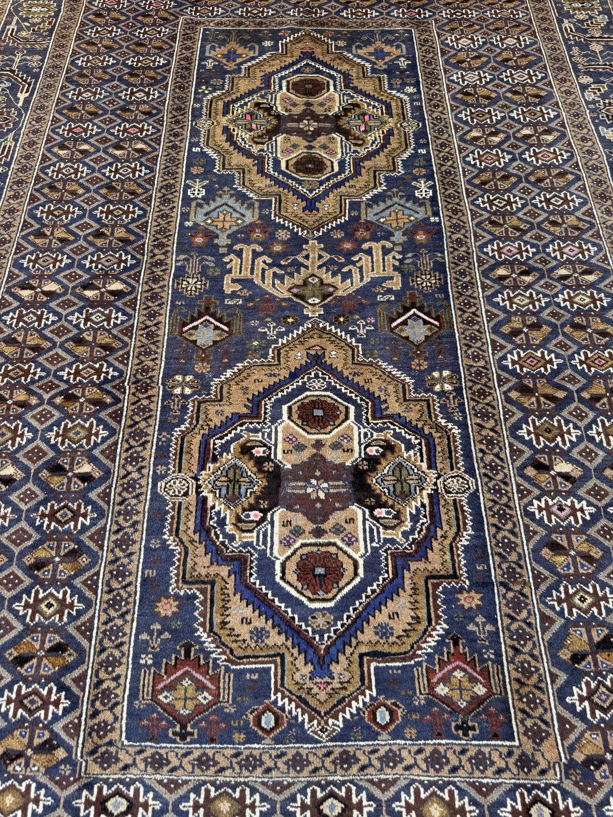 Handmade Afghan Vintage Balochi Rug 293 CM x 206 CM SK#1523