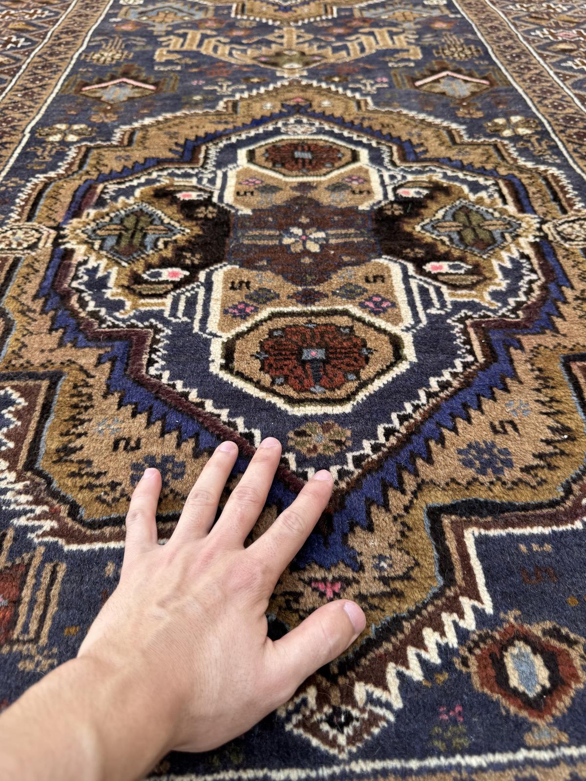 Handmade Afghan Vintage Balochi Rug 293 CM x 206 CM SK#1523