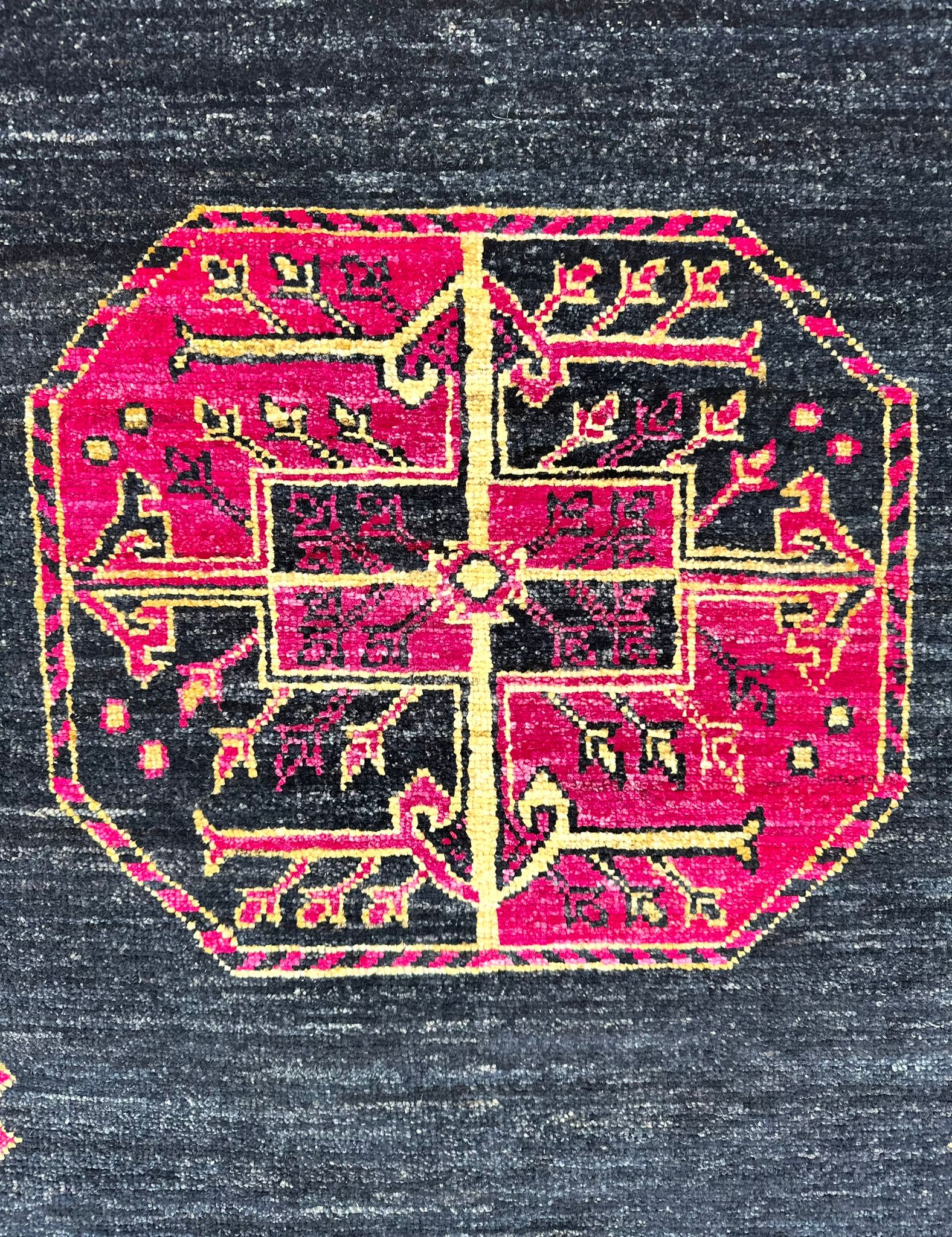 Hand-Knotted Afghan Rangarang Chobi Hallway Runner Rug 290 CM x 80 CM SK#10323