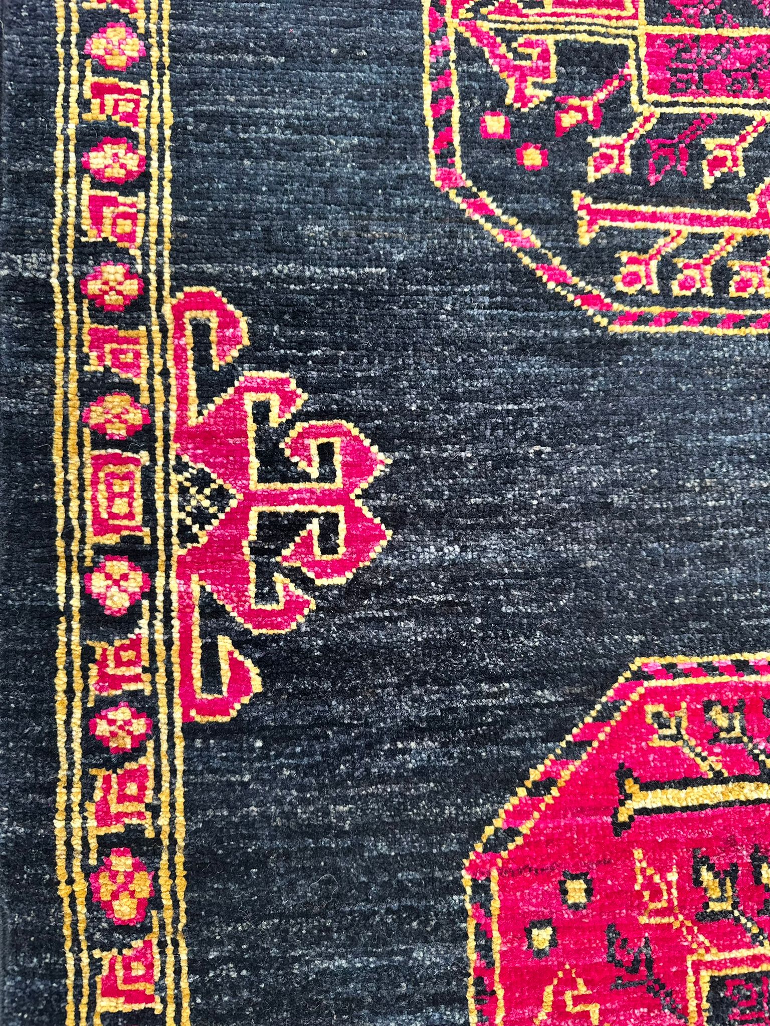 Hand-Knotted Afghan Rangarang Chobi Hallway Runner Rug 290 CM x 80 CM SK#10323