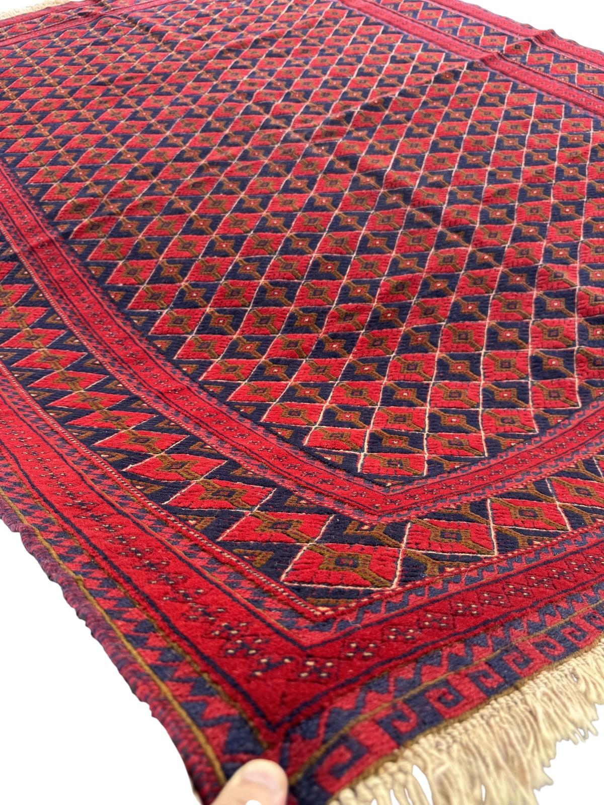 Hand-Knotted Tribal Meshwani Rug 270 CM x 210 CM SK#1481