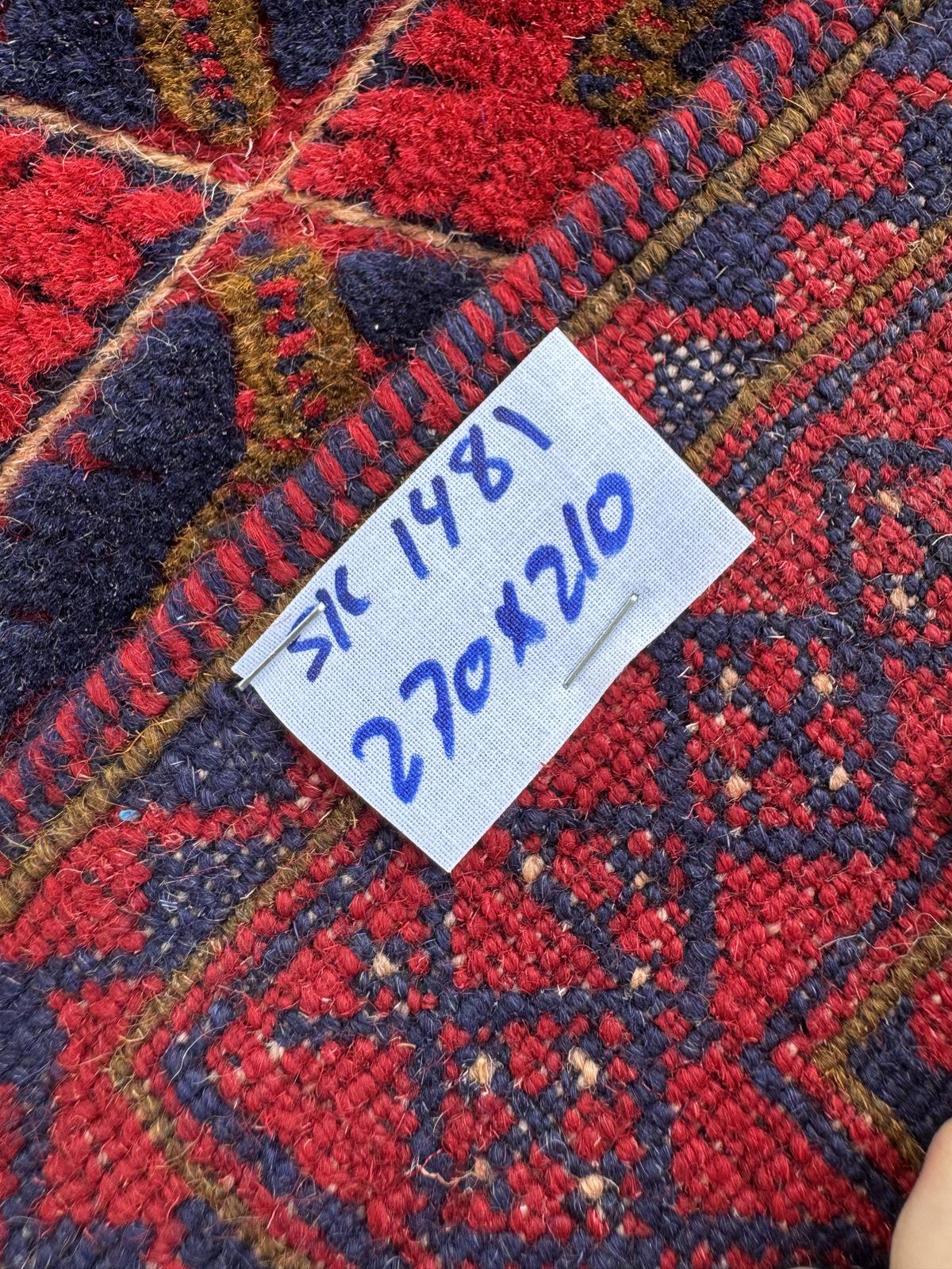 Hand-Knotted Tribal Meshwani Rug 270 CM x 210 CM SK#1481
