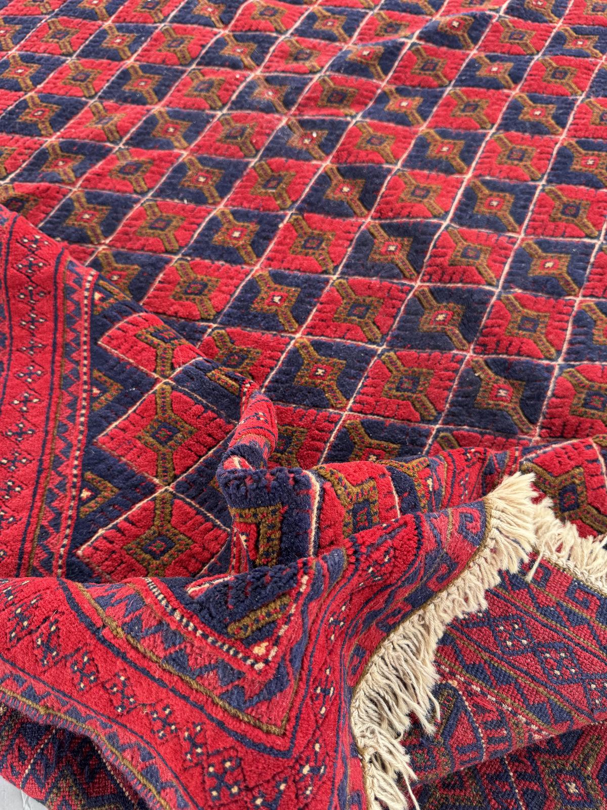 Hand-Knotted Tribal Meshwani Rug 270 CM x 210 CM SK#1481