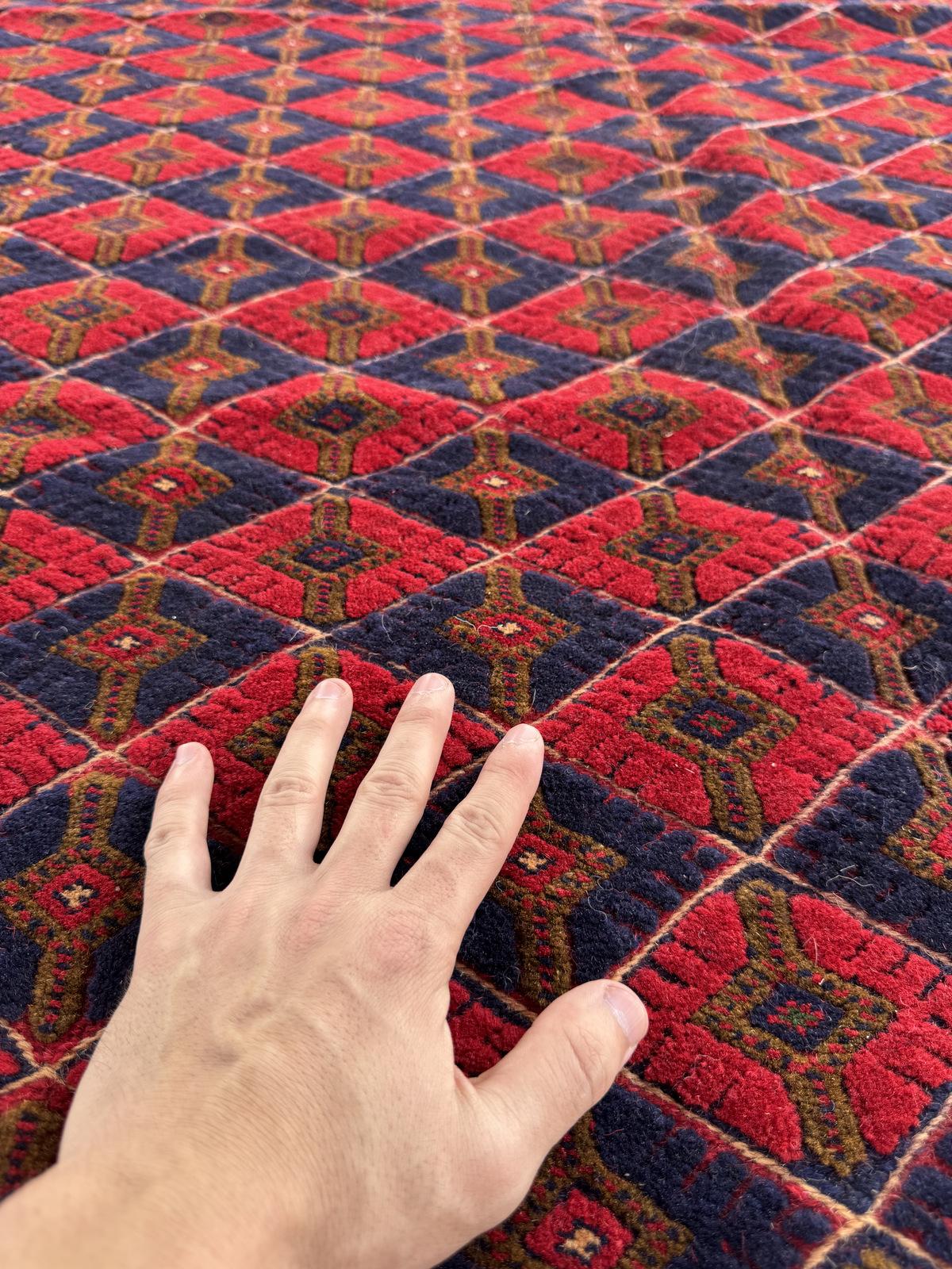 Hand-Knotted Tribal Meshwani Rug 270 CM x 210 CM SK#1481