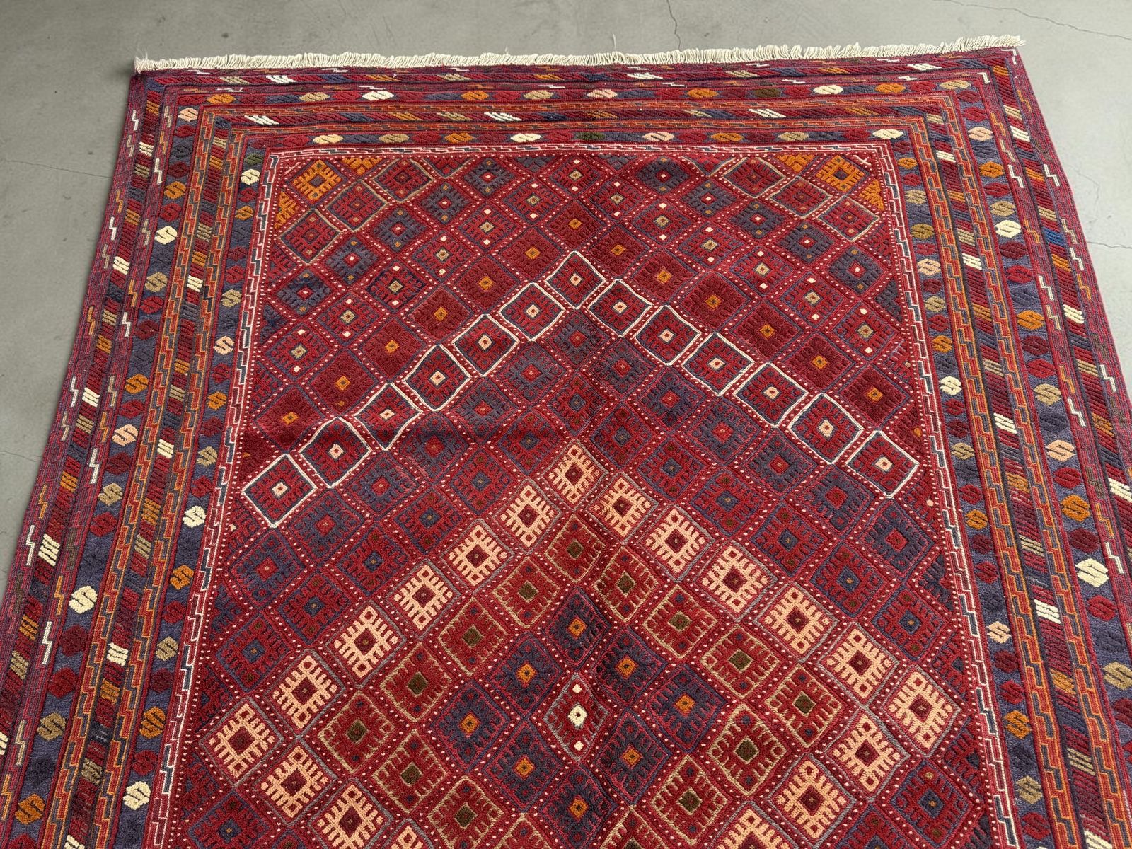 Hand-Knotted Tribal Meshwani Rug 285 CM x 196 CM SK#1482