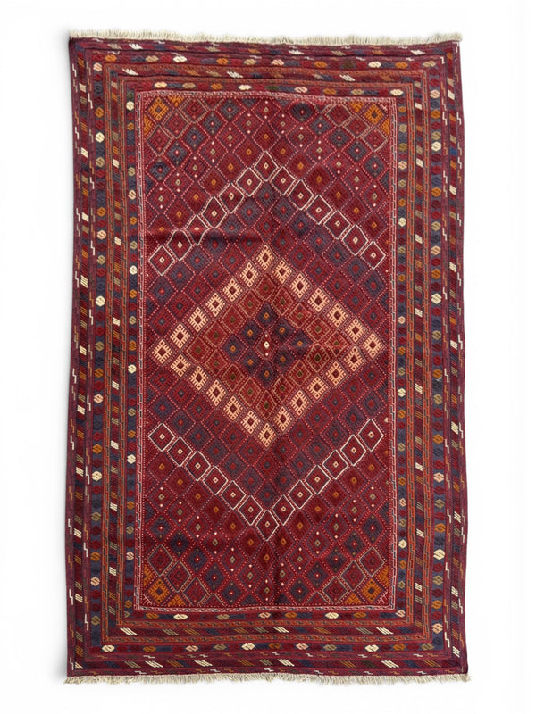 Hand-Knotted Tribal Meshwani Rug 285 CM x 196 CM SK#1482