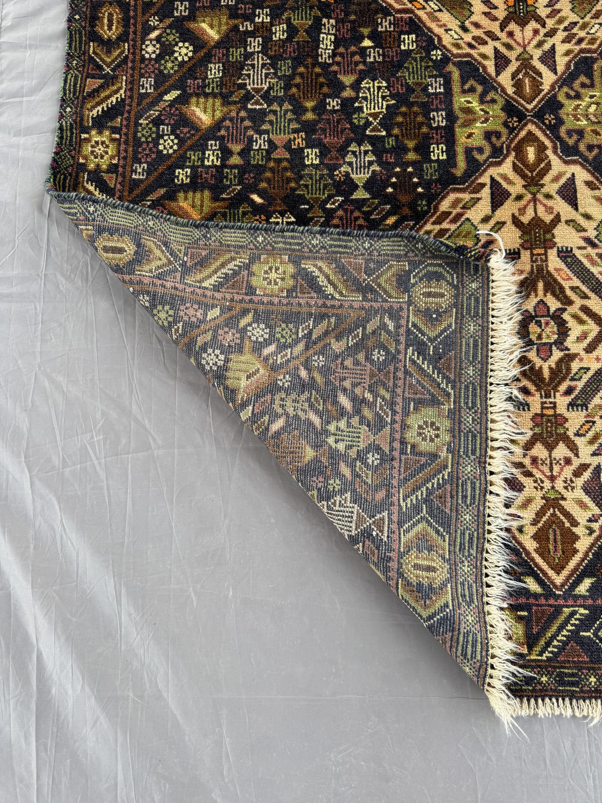 Handmade Traditional Afghan Balochi Rug 192 CM x 117 CM SK#1477