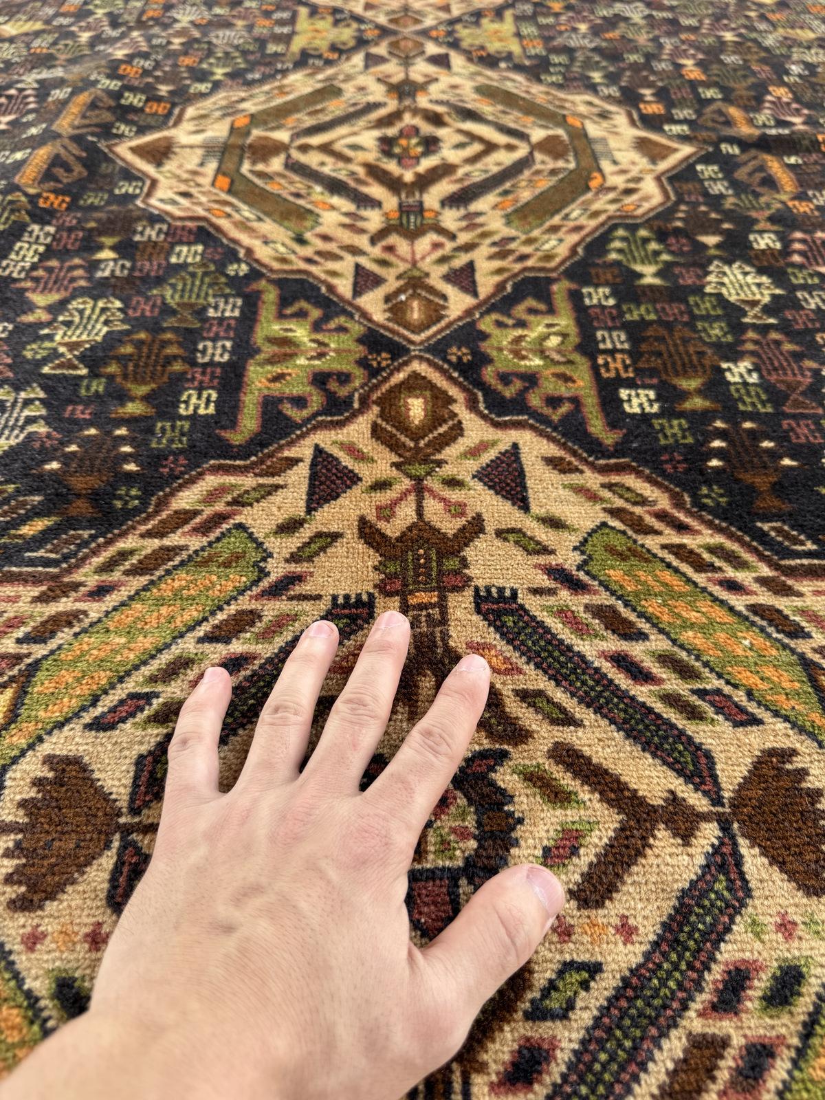 Handmade Traditional Afghan Balochi Rug 192 CM x 117 CM SK#1477