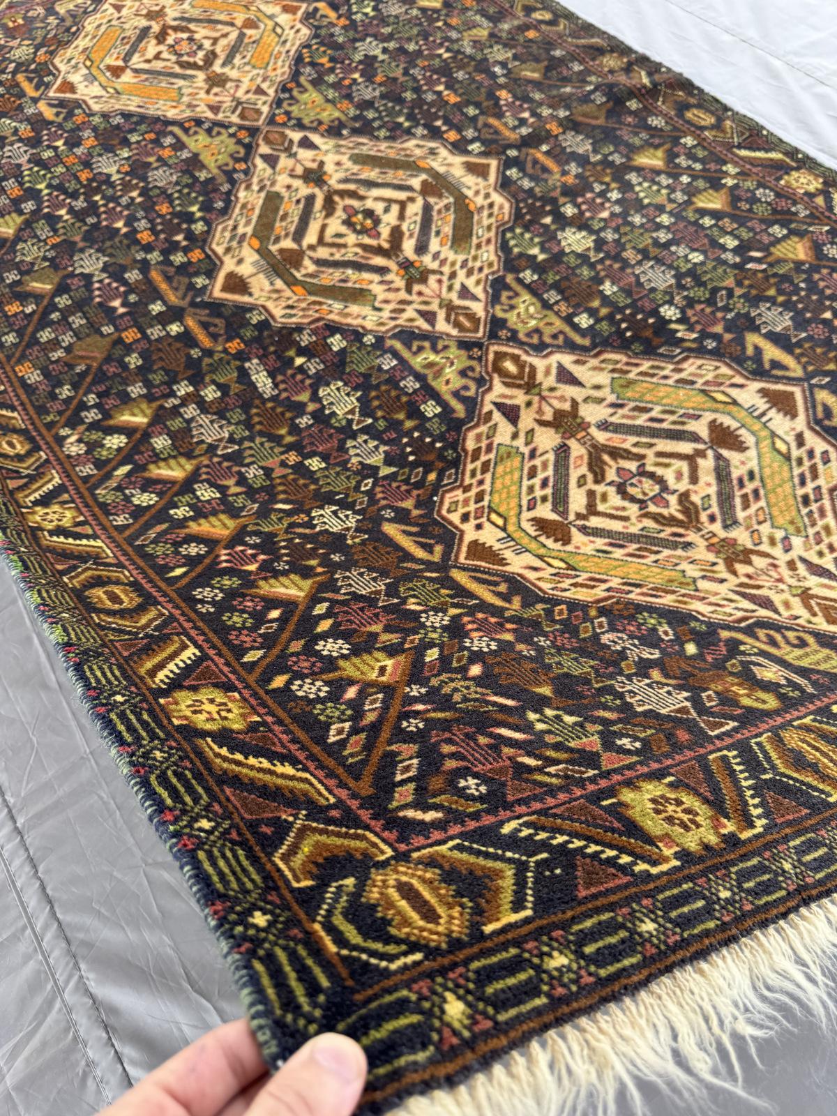 Handmade Traditional Afghan Balochi Rug 192 CM x 117 CM SK#1477
