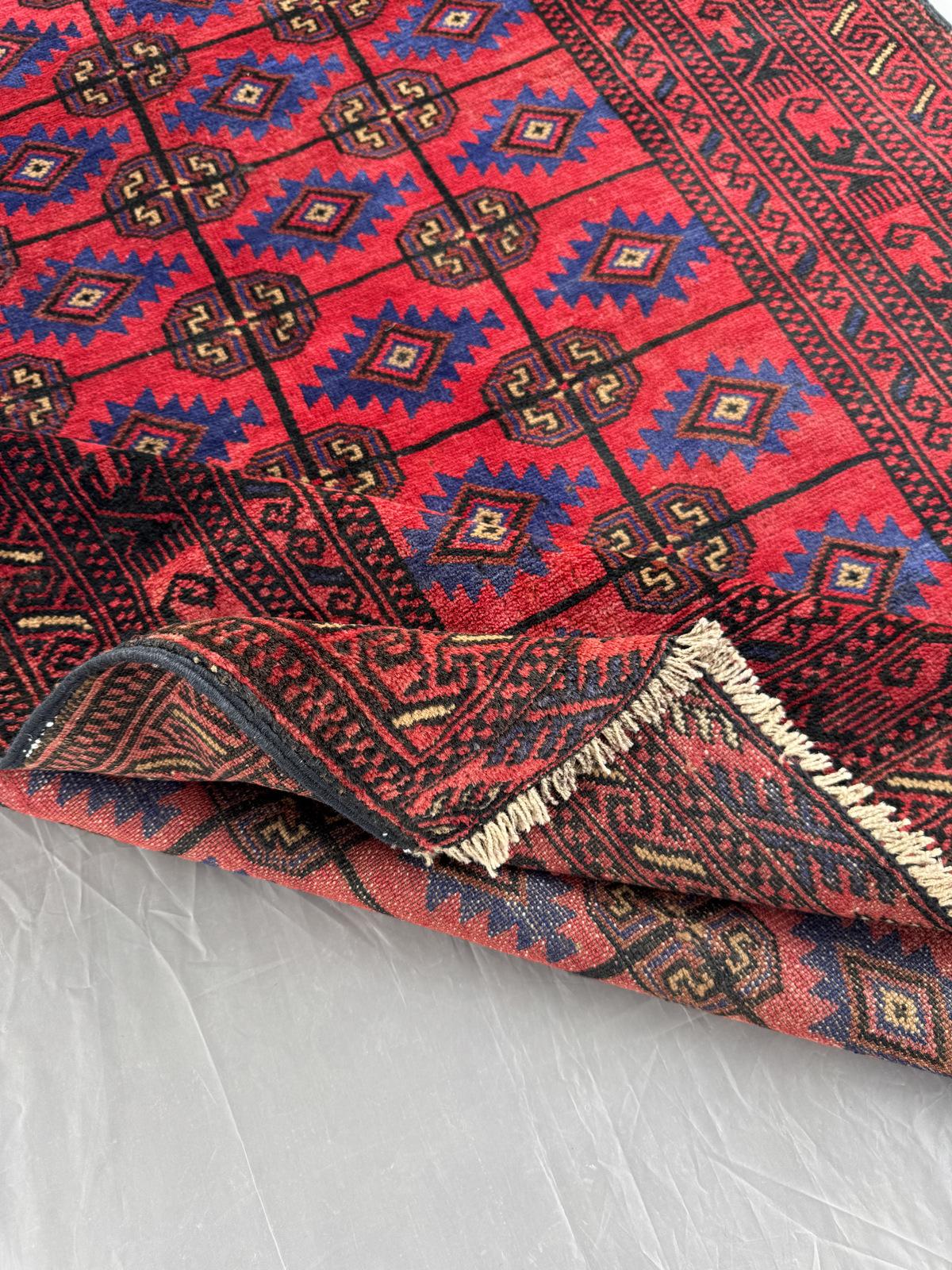 Handmade Traditional Afghan Balochi Rug 170 CM x 117 CM SK#1483
