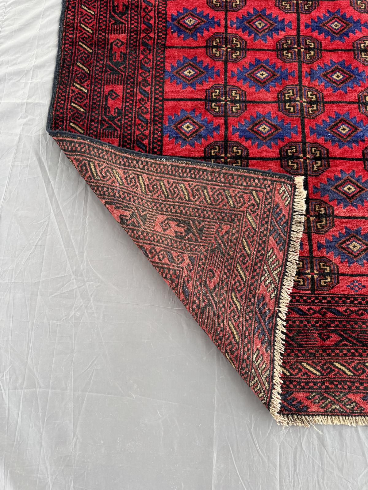 Handmade Traditional Afghan Balochi Rug 170 CM x 117 CM SK#1483