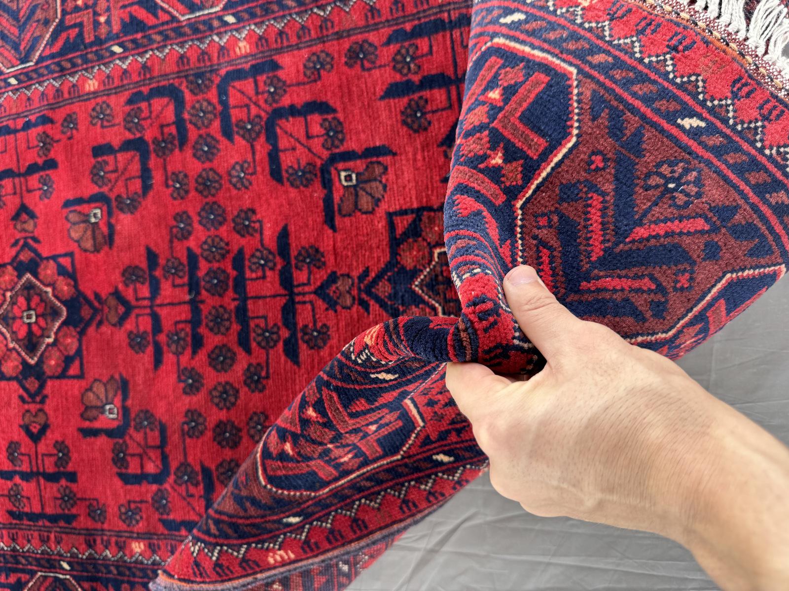 Handmade Afghan Traditional Hallway Rug  196 CM x 86 CM c
