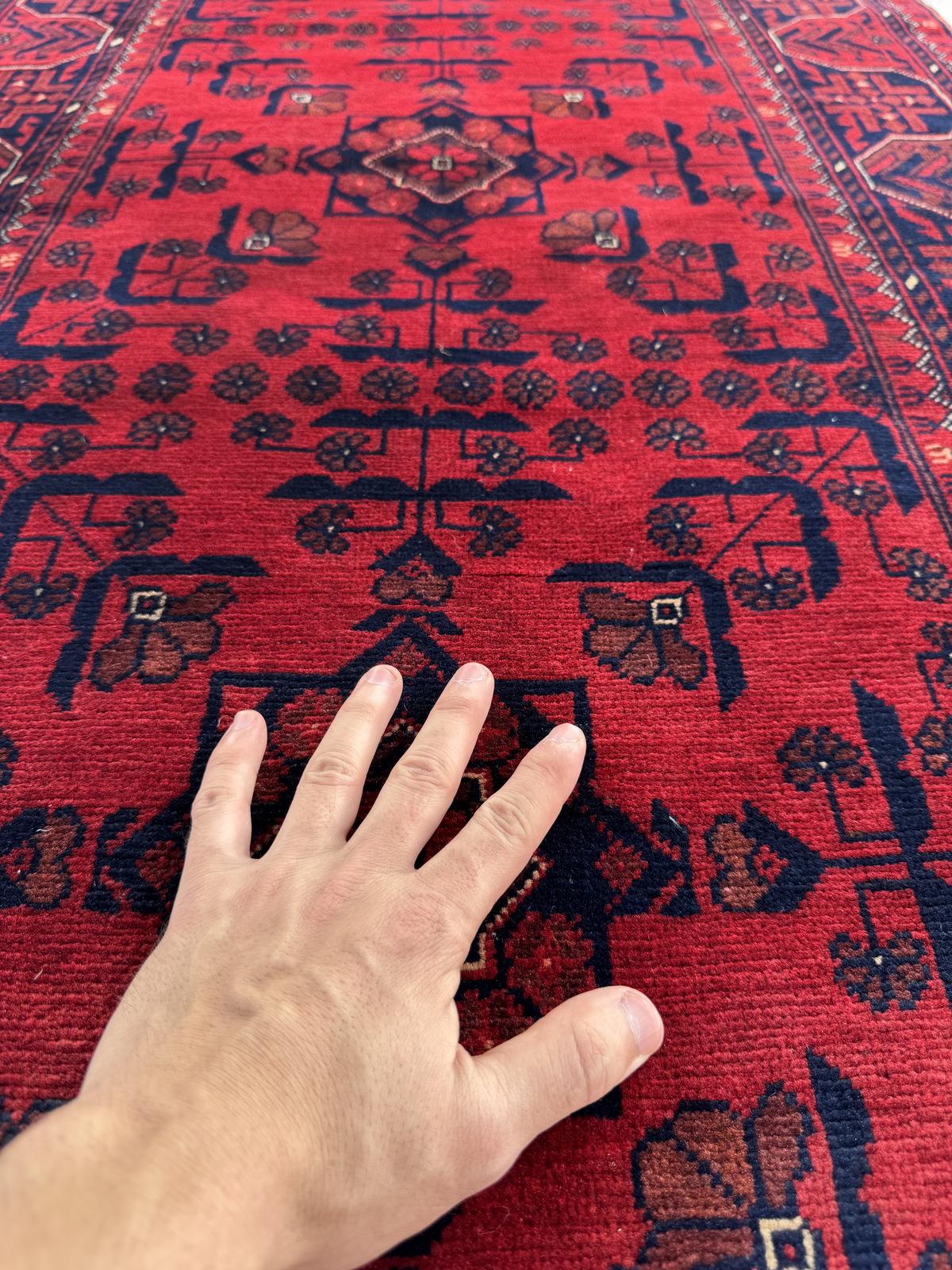 Handmade Afghan Traditional Hallway Rug  196 CM x 86 CM c