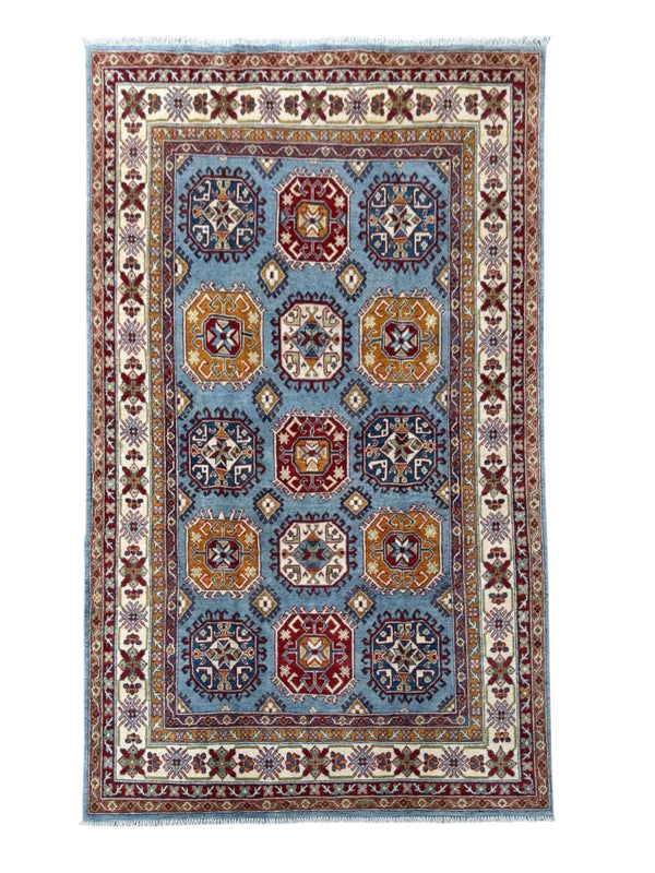 Hand-Knotted Kazak Hallway Runner Rug 255 CM x 171 CM   SK#1520