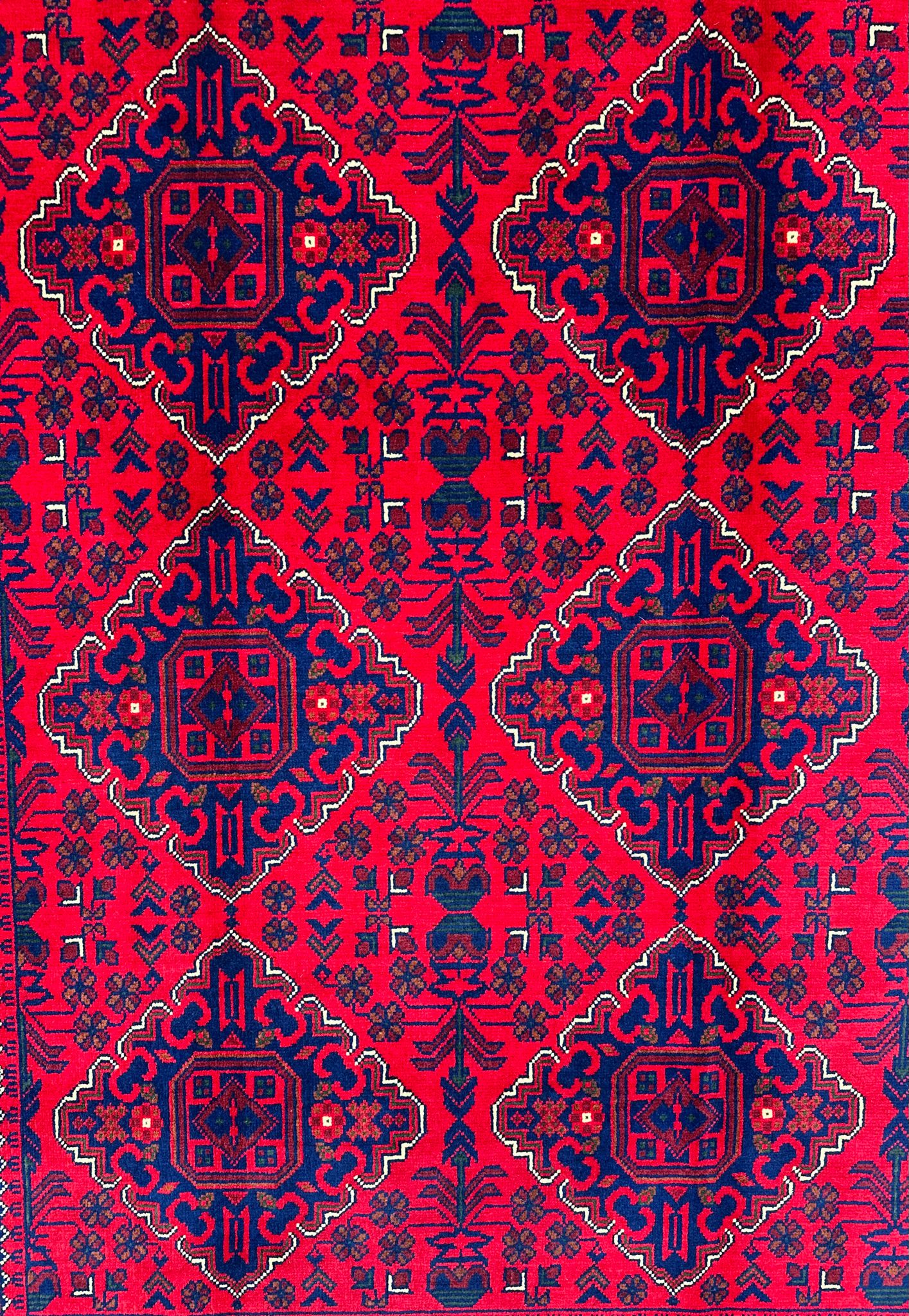Handmade Afghan Traditional Khal Rug  300 CM x 200 CM Sk#2010